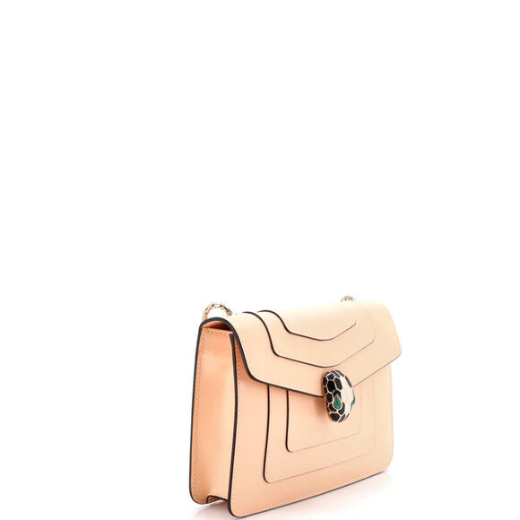 Bvlgari Small Serpenti Forever Square Shoulder Bag Leather - Picture 3 of 6